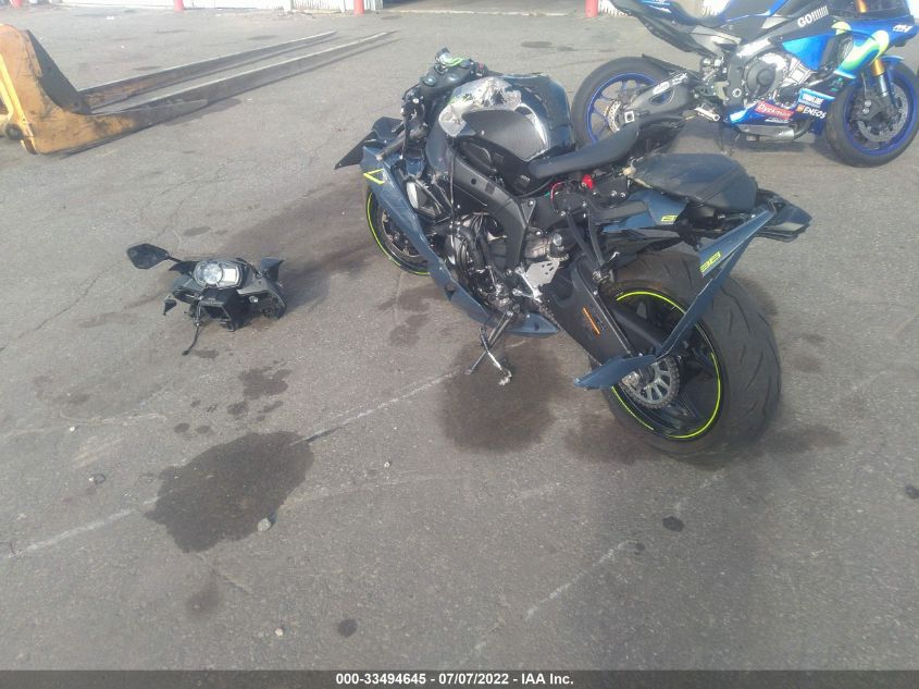 2022 KAWASAKI ZX636 K JKBZXJH1XNA013030