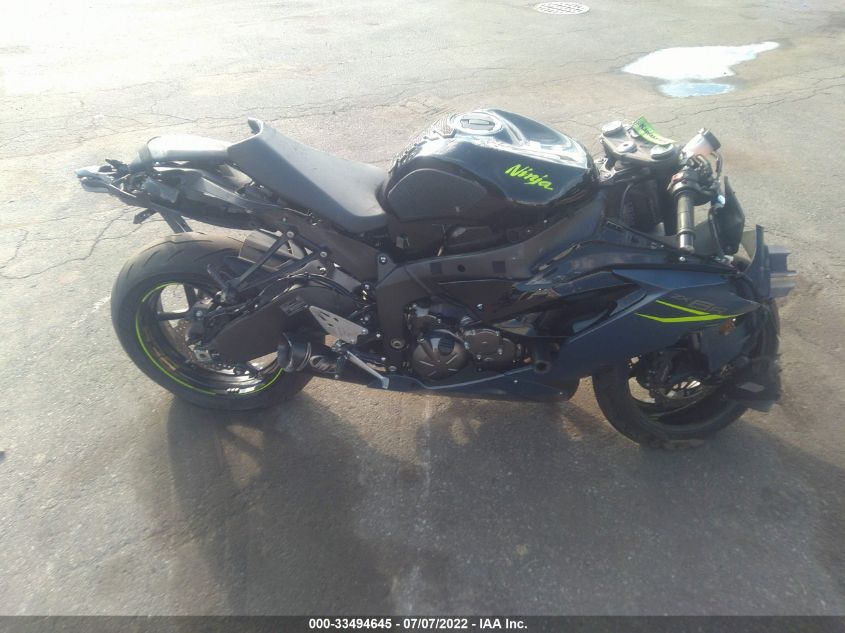 2022 KAWASAKI ZX636 K JKBZXJH1XNA013030