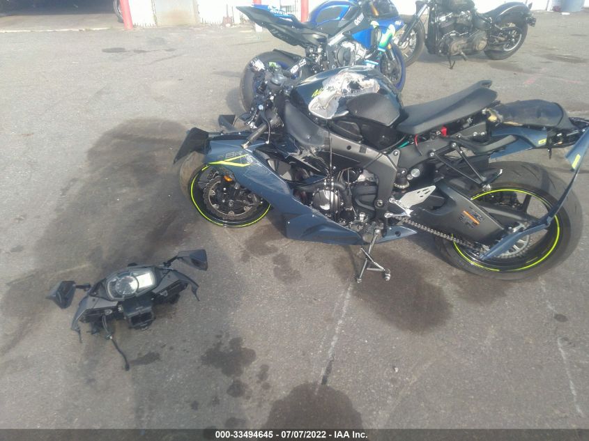 2022 KAWASAKI ZX636 K JKBZXJH1XNA013030