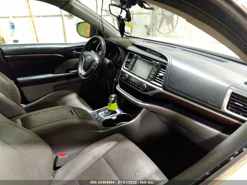 2015 TOYOTA HIGHLANDER HYBRID LIMITED 5TDDCRFH4FS010630