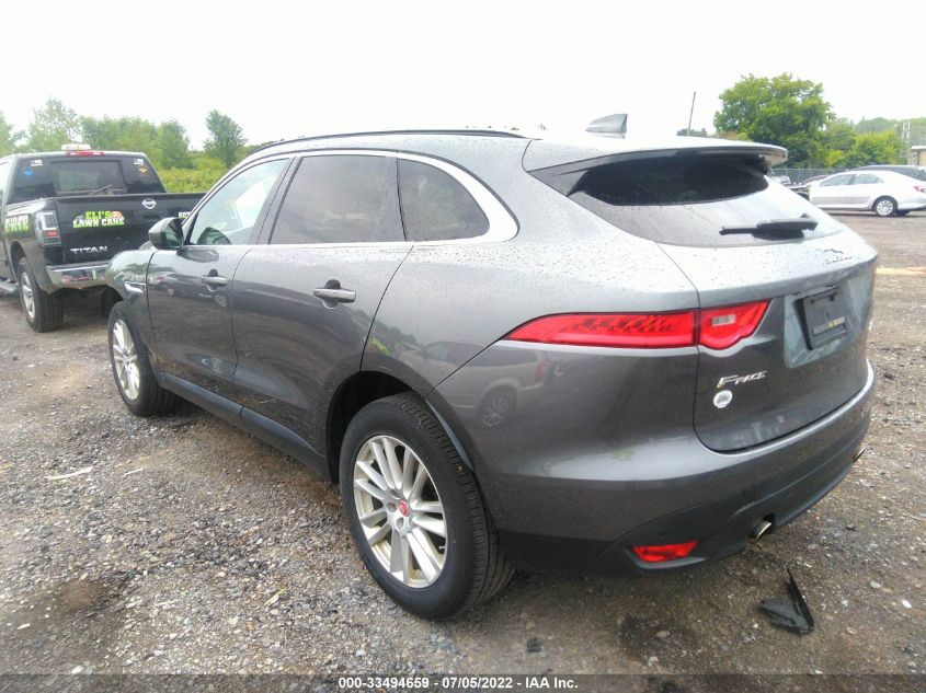 2018 JAGUAR F-PACE 25T PRESTIGE SADCK2FX2JA256955
