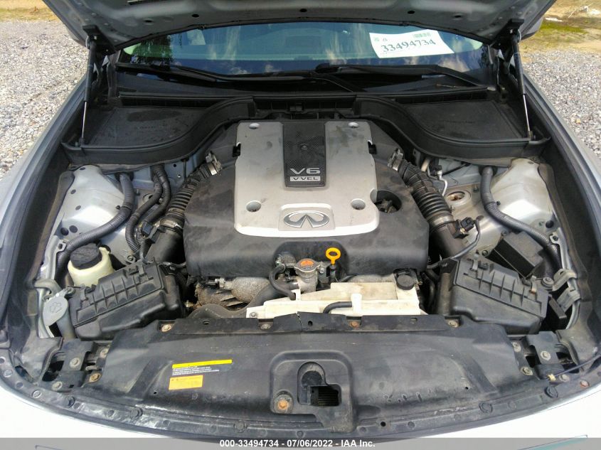 2013 INFINITI G37 SEDAN X JN1CV6AR1DM767145