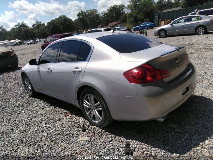 2013 INFINITI G37 SEDAN X JN1CV6AR1DM767145