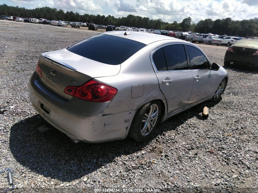 2013 INFINITI G37 SEDAN X JN1CV6AR1DM767145