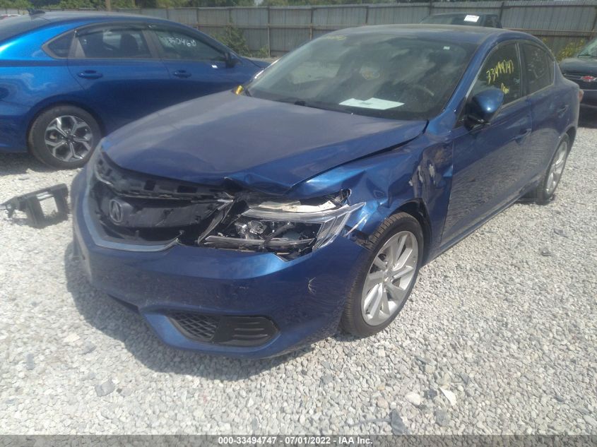 2016 ACURA ILX W 19UDE2F75GA010693