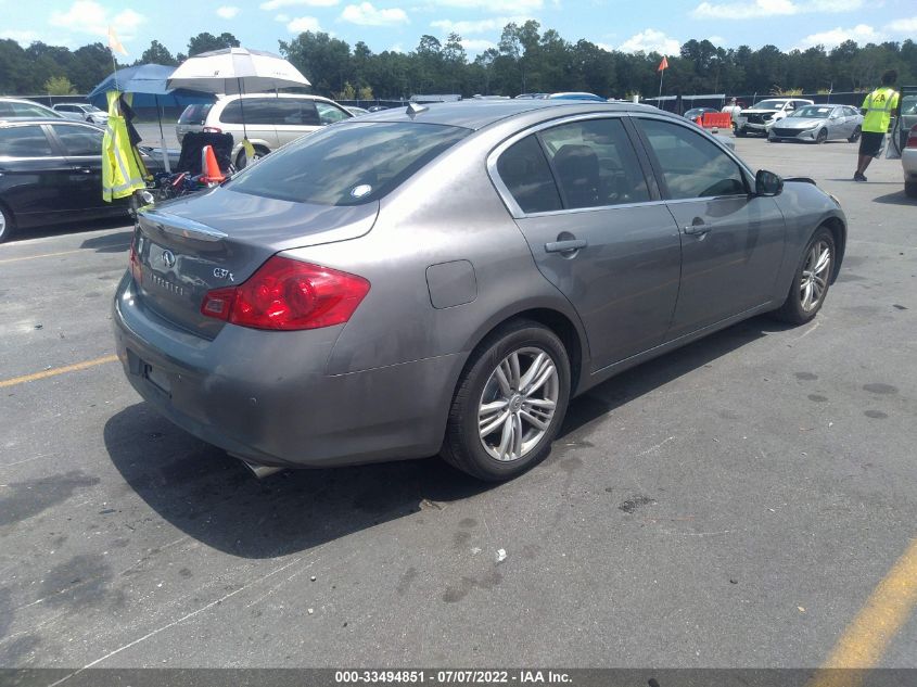 2013 INFINITI G37 SEDAN X JN1CV6AR4DM755443