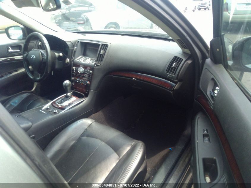 2013 INFINITI G37 SEDAN X JN1CV6AR4DM755443