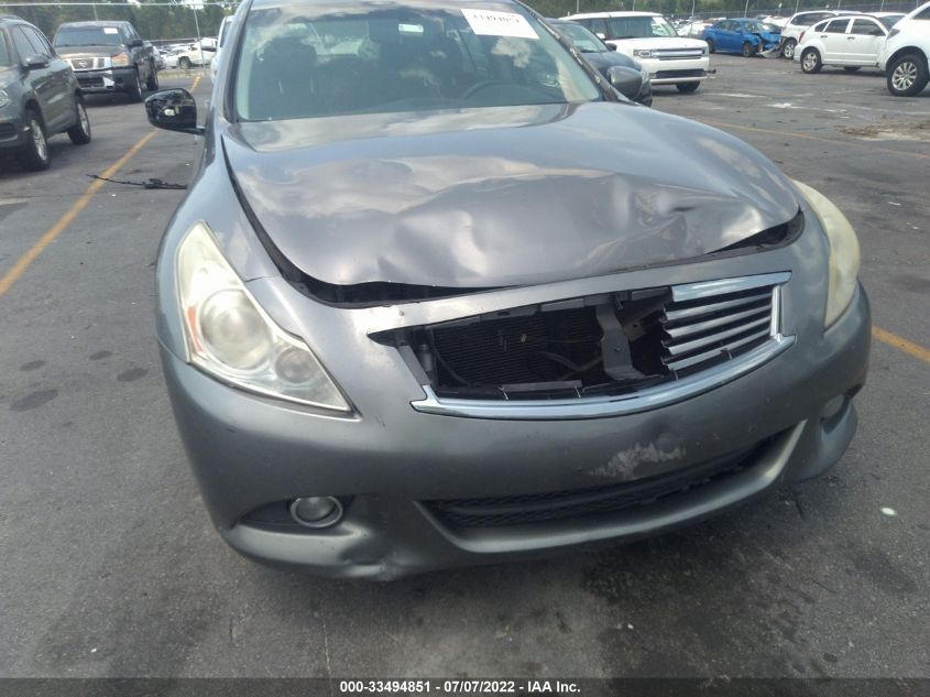 2013 INFINITI G37 SEDAN X JN1CV6AR4DM755443