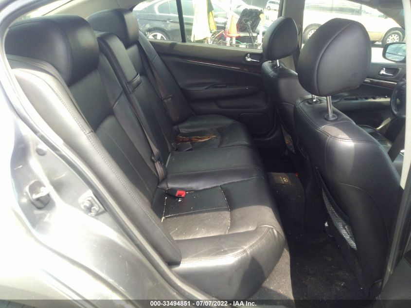 2013 INFINITI G37 SEDAN X JN1CV6AR4DM755443