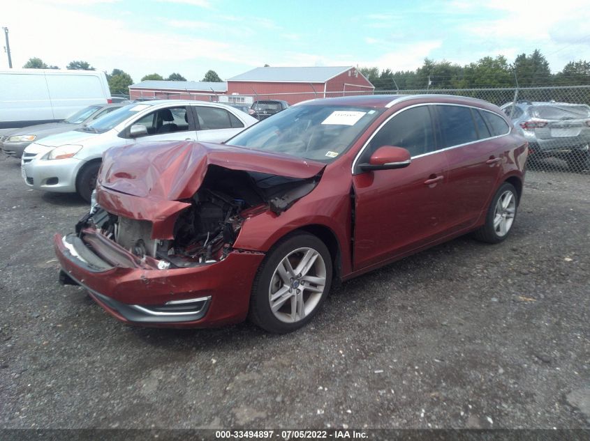 2015 VOLVO V60 T5 DRIVE-E PREMIER PLUS YV140MEC8F1196343