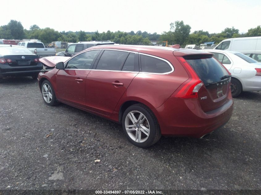 2015 VOLVO V60 T5 DRIVE-E PREMIER PLUS YV140MEC8F1196343