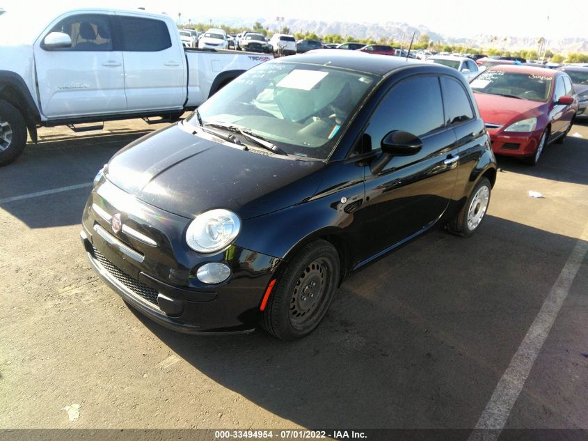 2014 FIAT 500 POP 3C3CFFAR9ET174417