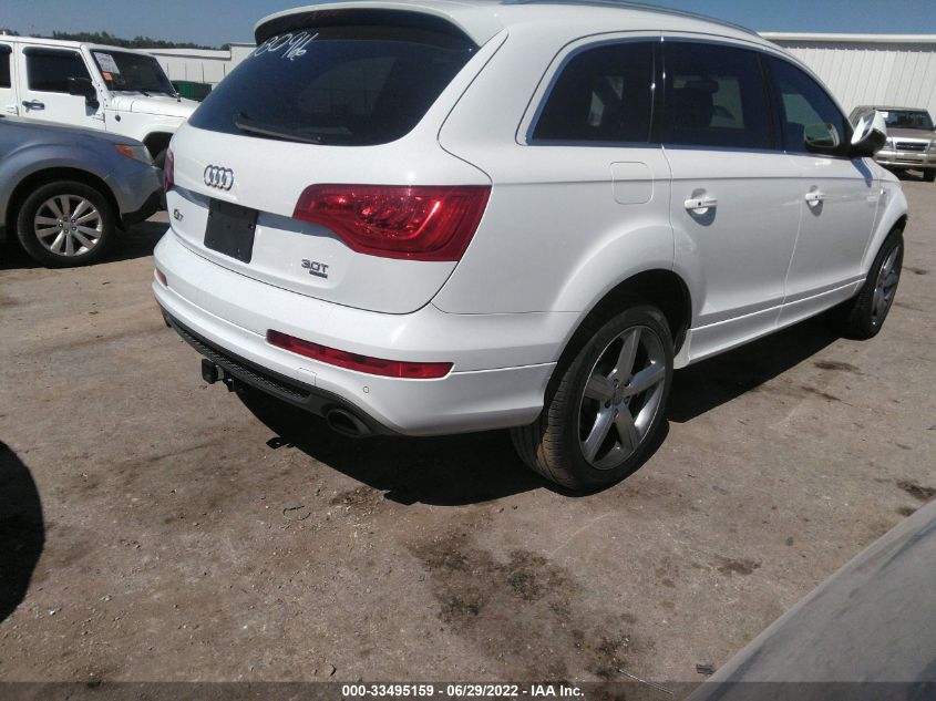 2015 AUDI Q7 3.0T S LINE PRESTIGE WA1DGAFE3FD030966