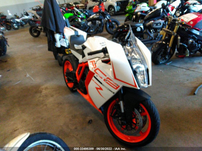 2012 KTM 1190 RC8 VBKVR9409CM984691