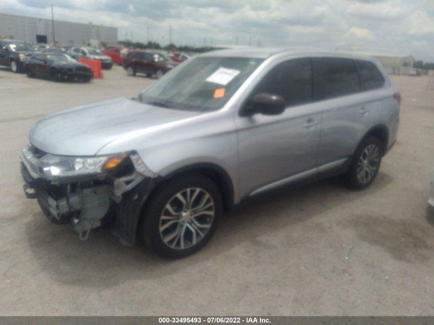 2017 MITSUBISHI OUTLANDER ES JA4AD2A3XHZ051651