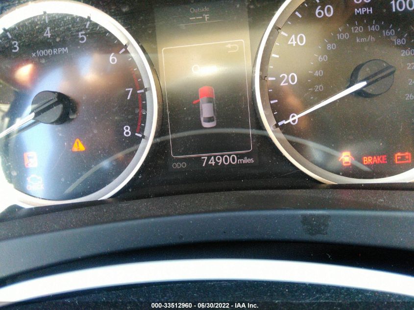 2014 LEXUS IS 250 JTHBF1D23E5034581