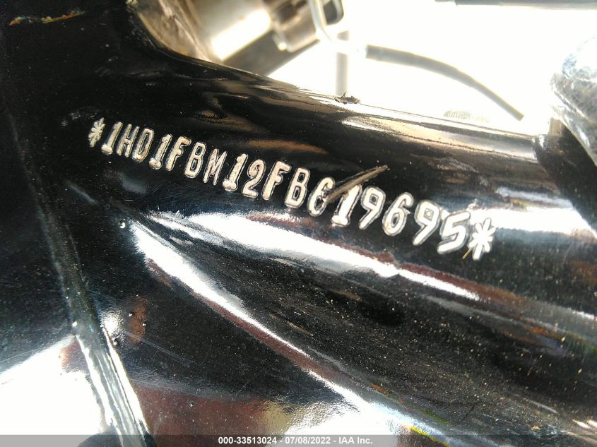 2015 HARLEY-DAVIDSON FLHR ROAD KING 1HD1FBM12FB619695
