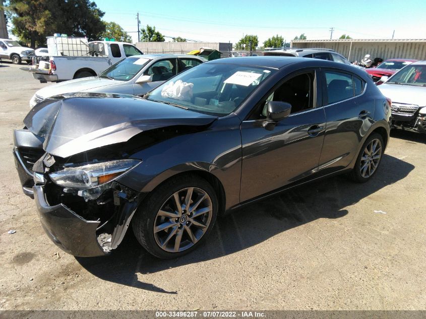 2018 MAZDA MAZDA3 5-DOOR GRAND TOURING 3MZBN1M31JM254882