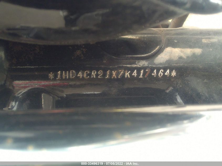 2007 HARLEY-DAVIDSON XL883 L 1HD4CR21X7K417464