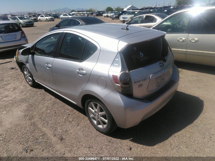 2013 TOYOTA PRIUS C JTDKDTB37D1538328