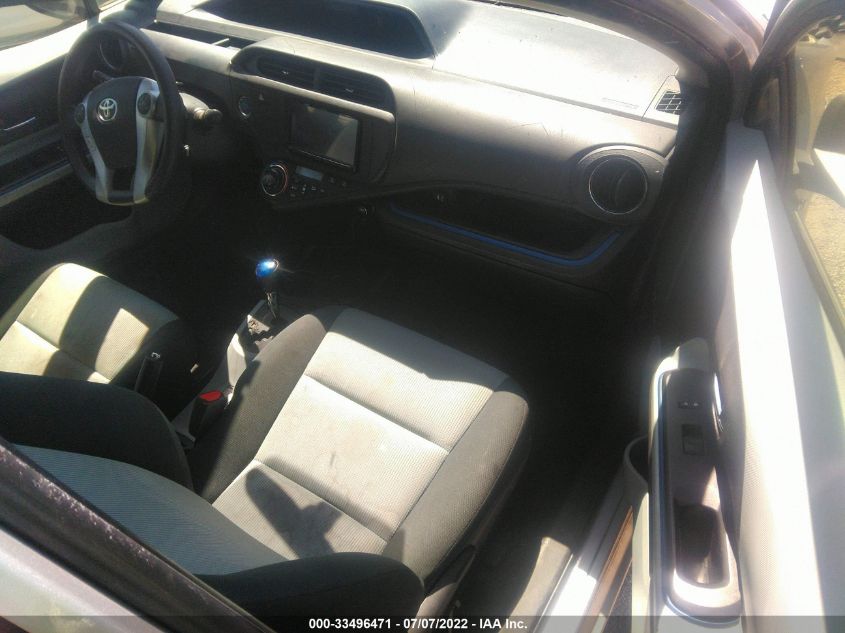 2013 TOYOTA PRIUS C JTDKDTB37D1538328