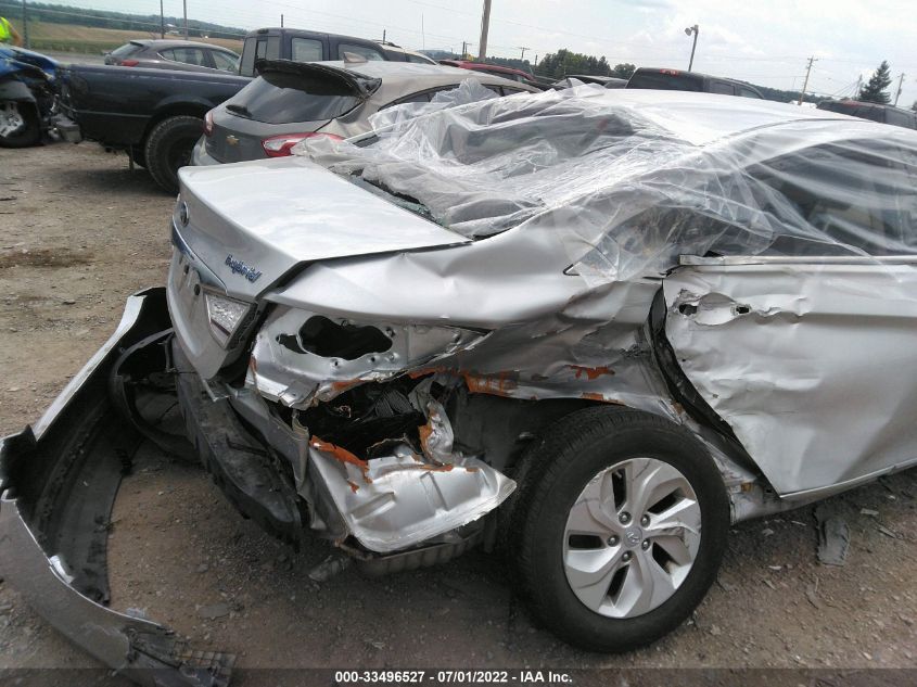 2013 HYUNDAI SONATA HYBRID KMHEC4A40DA089814