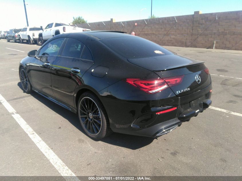 2022 MERCEDES-BENZ CLA CLA 250 W1K5J4GBXNN253327