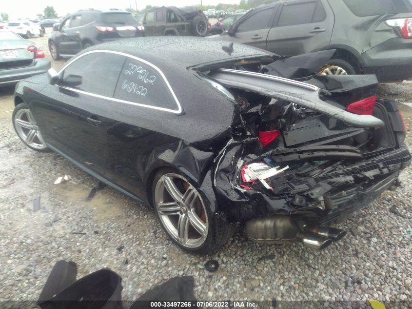 2013 AUDI S5 PRESTIGE WAUVGAFR8DA072834
