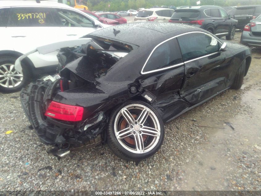 2013 AUDI S5 PRESTIGE WAUVGAFR8DA072834