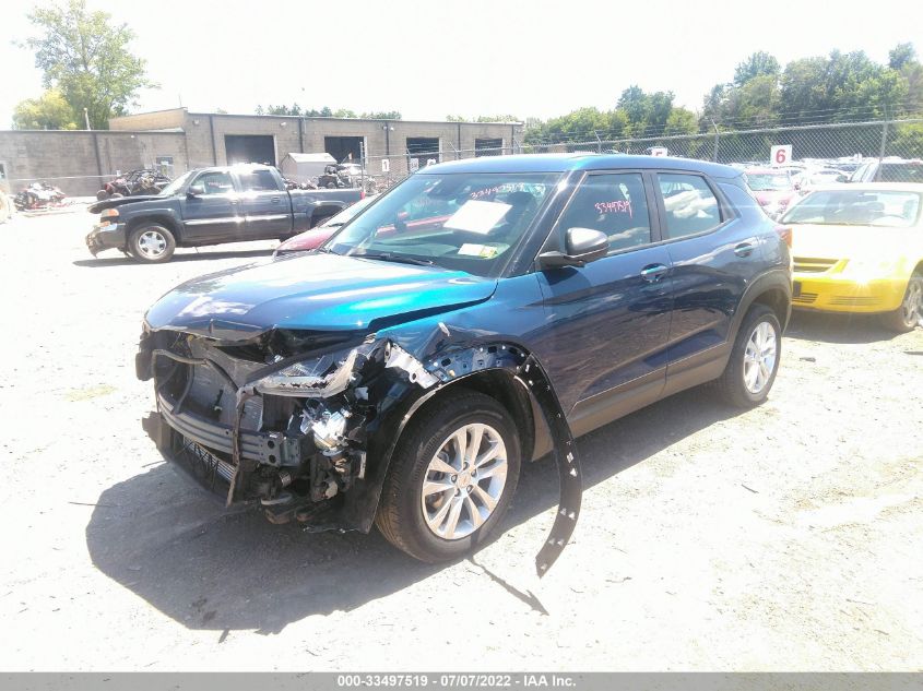 2021 CHEVROLET TRAILBLAZER LS KL79MNSL5MB128581