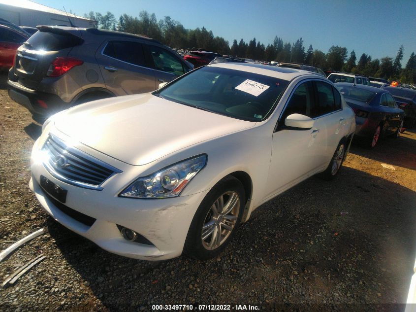 2013 INFINITI G37 SEDAN JN1CV6AR1DM357297