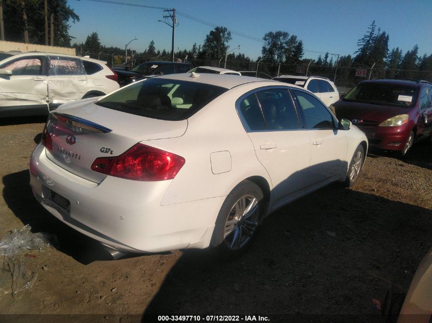 2013 INFINITI G37 SEDAN JN1CV6AR1DM357297