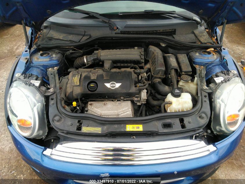 2013 MINI COOPER HARDTOP WMWSU3C50DT547485