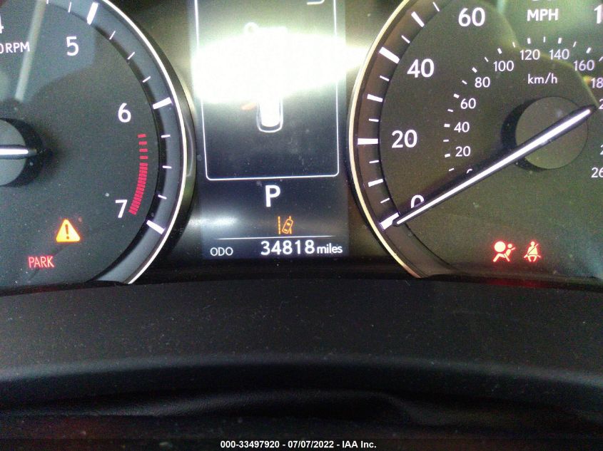 2019 LEXUS RX RX 350 2T2BZMCA8KC176289