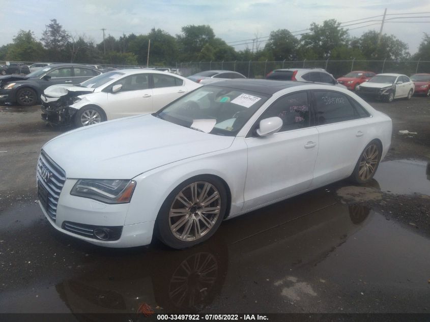 2014 AUDI A8 L 3.0T WAURGAFD4EN008144