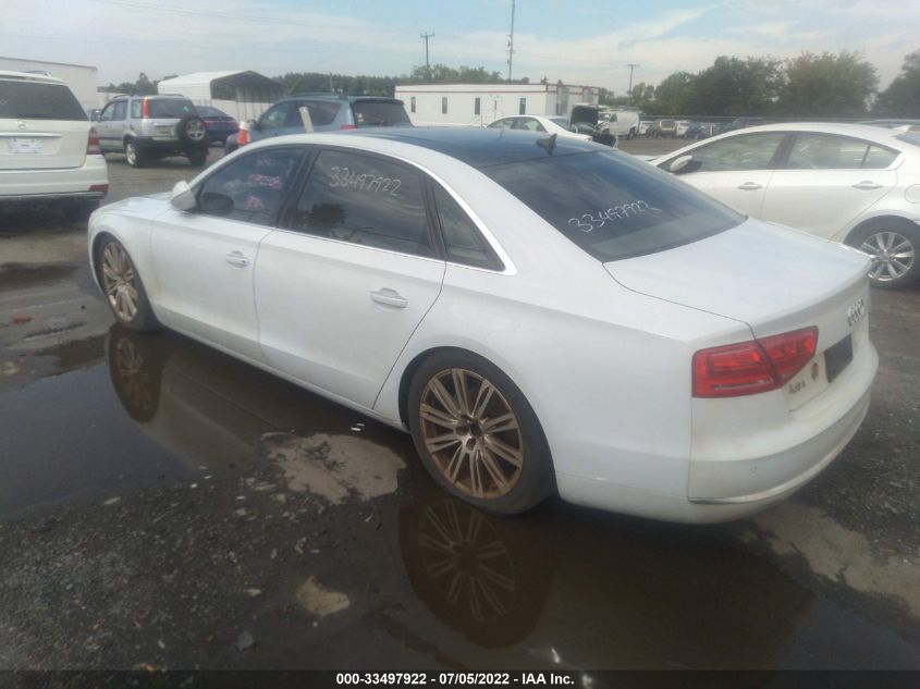 2014 AUDI A8 L 3.0T WAURGAFD4EN008144