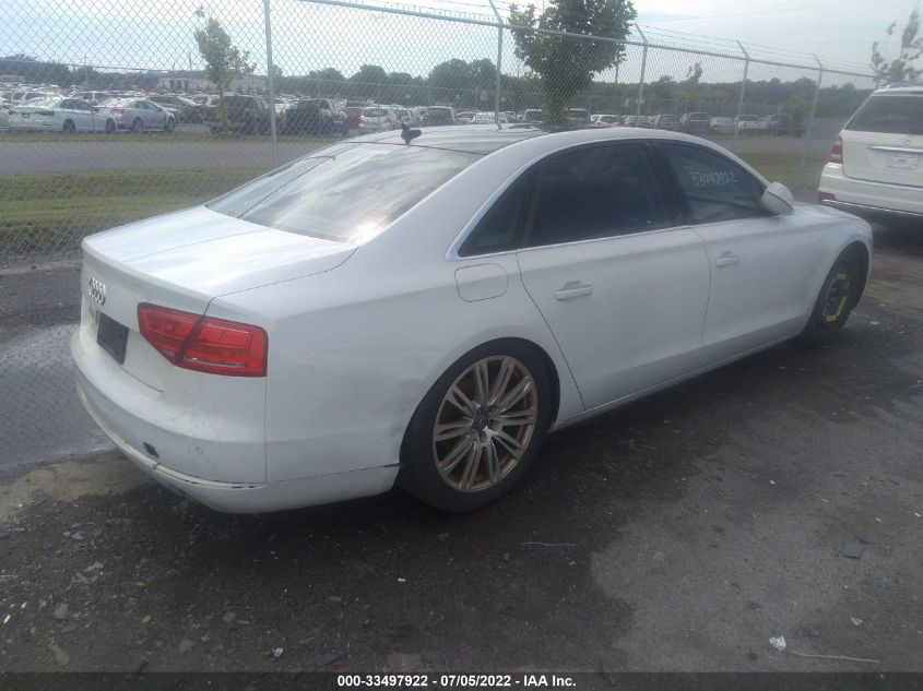 2014 AUDI A8 L 3.0T WAURGAFD4EN008144