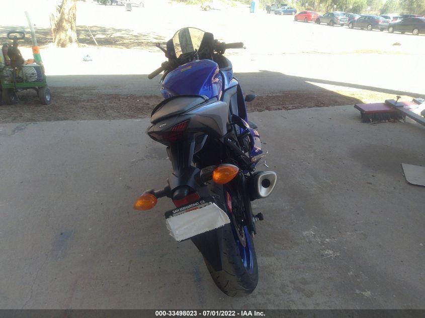 2020 YAMAHA YZFR3 A MH3RH18Y4LK003025
