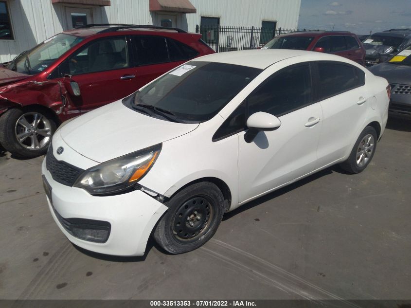 2013 KIA RIO LX KNADM4A35D6232129