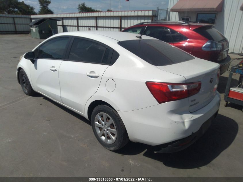 2013 KIA RIO LX KNADM4A35D6232129
