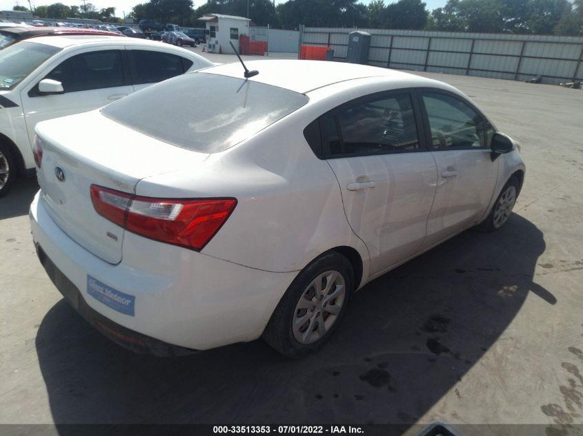 2013 KIA RIO LX KNADM4A35D6232129