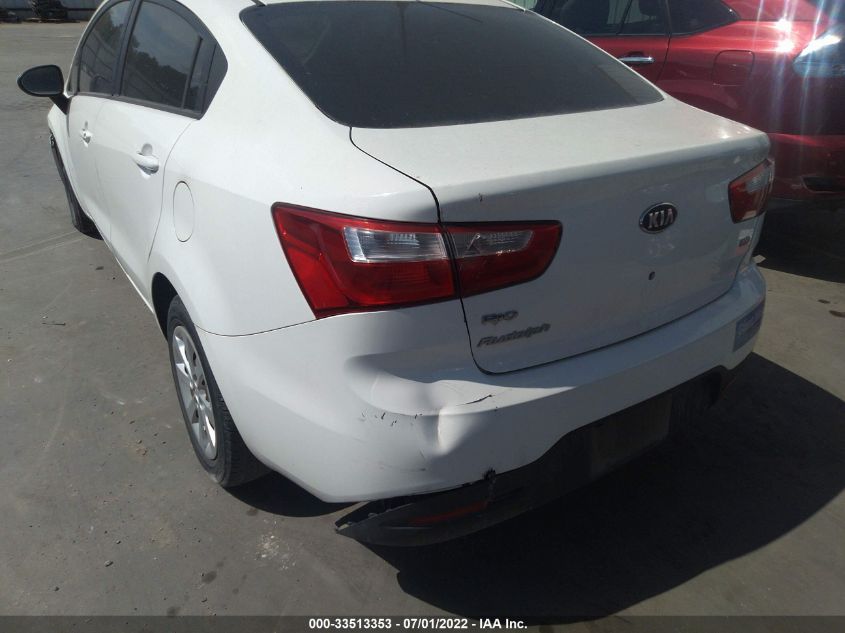 2013 KIA RIO LX KNADM4A35D6232129