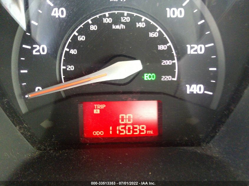 2013 KIA RIO LX KNADM4A35D6232129
