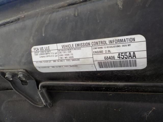 2020 JEEP WRANGLER UNLIMITED SPORT S 1C4HJXDN9LW204327