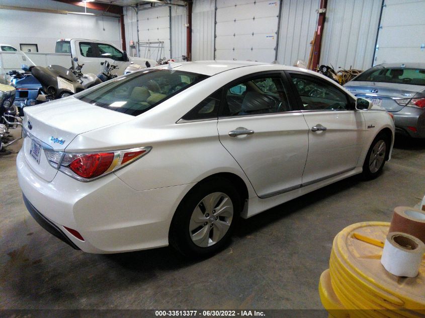 2015 HYUNDAI SONATA HYBRID KMHEC4A4XFA128914