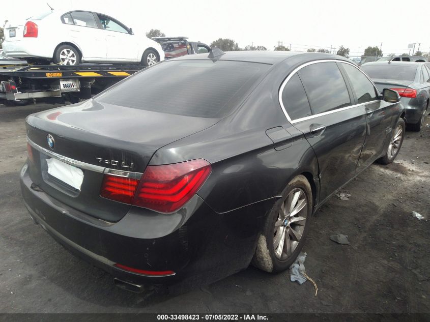 2013 BMW 7 SERIES 740LI XDRIVE WBAYF4C58DD127672