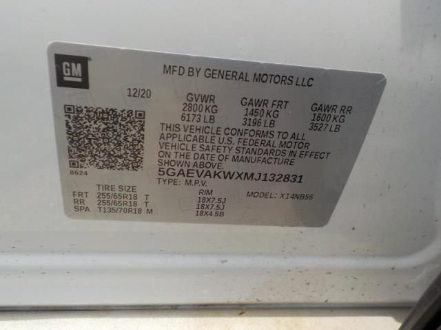 2021 BUICK ENCLAVE ESSENCE 5GAEVAKWXMJ132831