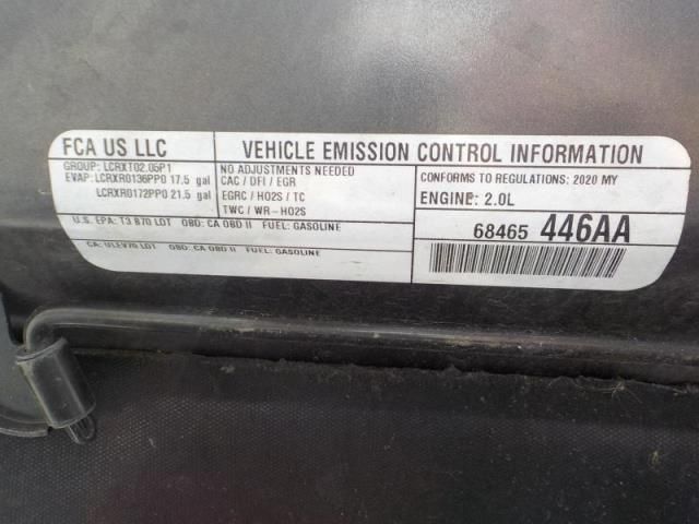 2020 JEEP WRANGLER UNLIMITED SAHARA 1C4HJXEN4LW256981