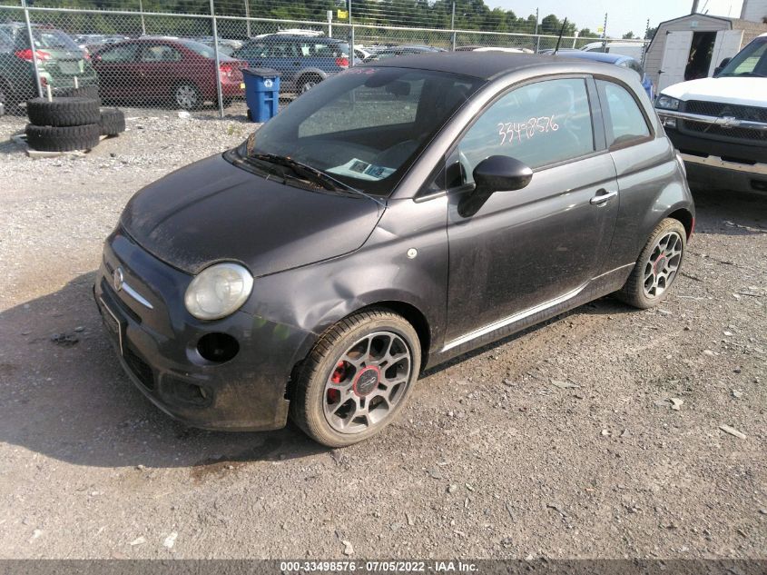 2015 FIAT 500 SPORT 3C3CFFBR6FT623584