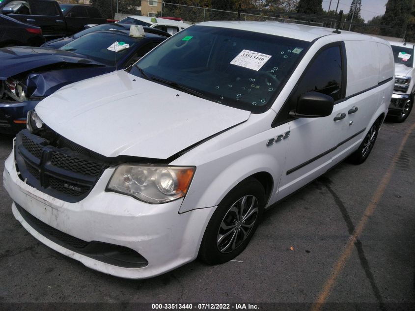 2014 RAM CARGO VAN TRADESMAN 2C4JRGAG4ER379578
